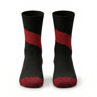 Black Red Colorblock