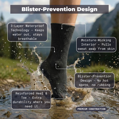 AquaStride Waterproof Socks