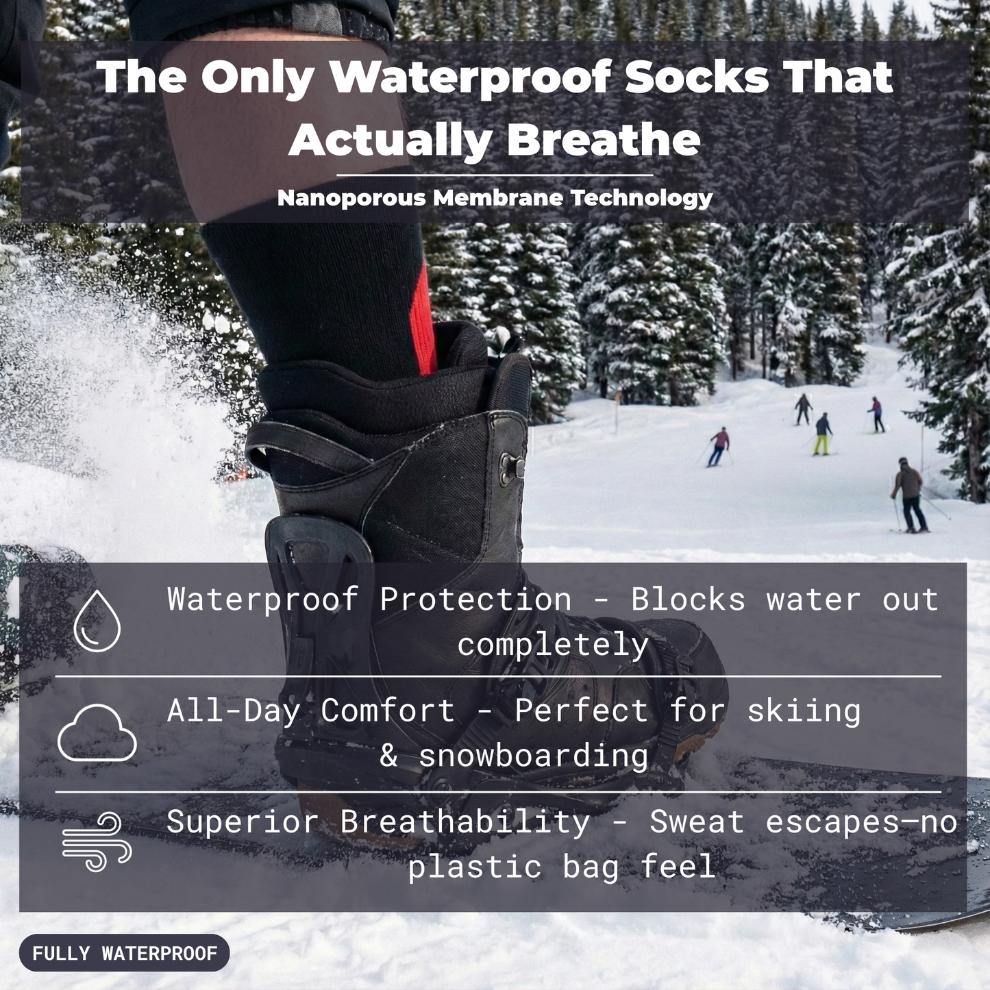 AquaStride Waterproof Socks